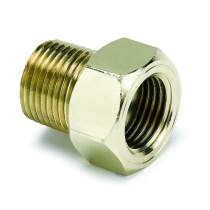 Koppling / Adapter 3/8'' NPT Hane För Mekaniska Tempmätare Autometer